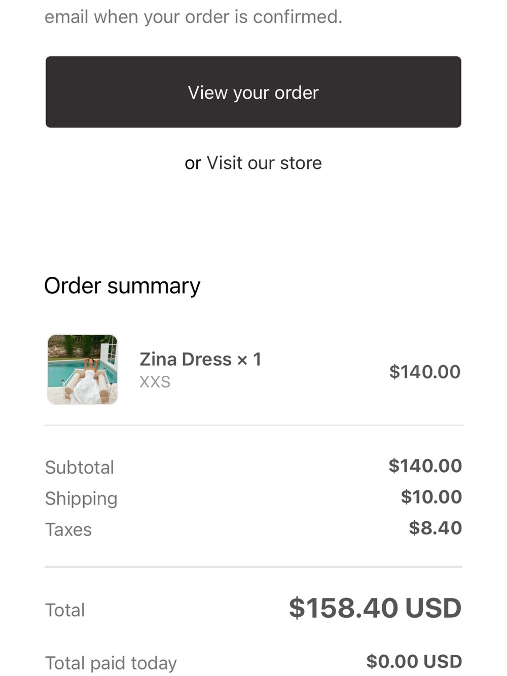 Zina Dress - White Maxi Dress